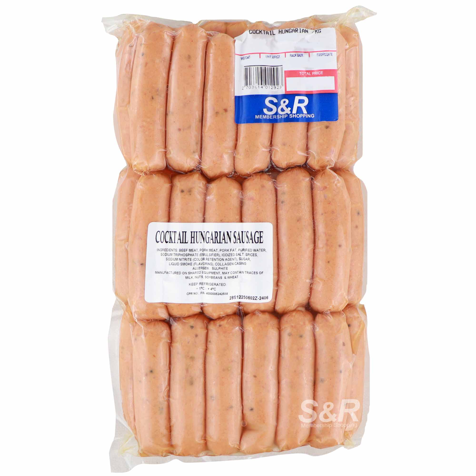 Member's Value Cocktail Hungarian Sausage approx. 1.2kg